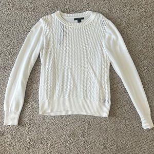 Forever 21 White Sweater, Womens Size L